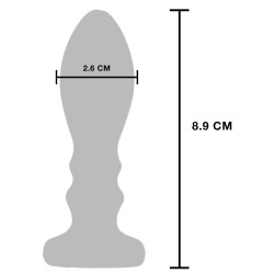 Buttocks TOYJOY Plug vibrant The Slider M 7.8 x 2.6cm